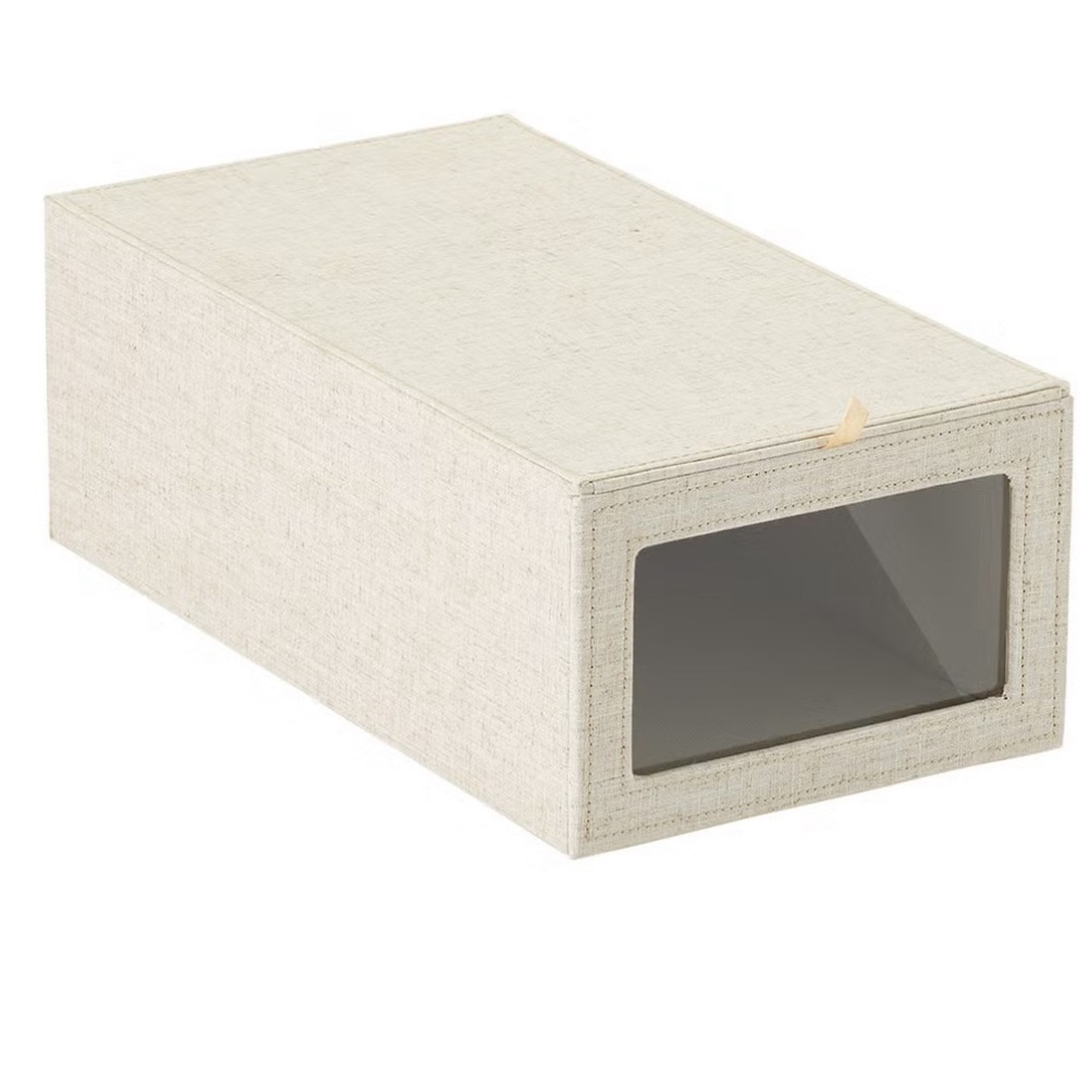 Cambridge Drop-Front Shoe Box